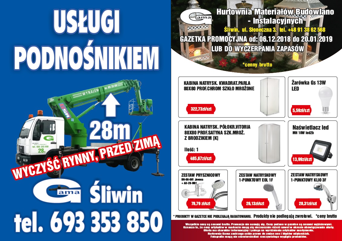 ulotka promocyjna